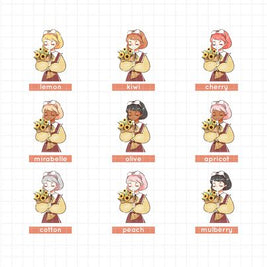 Story of Us | PaperDollzCo Planner | Sticker Book | CB042