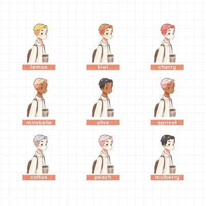 Crush Confessions  | PaperDollzCo Planner | Sticker Book | CB043