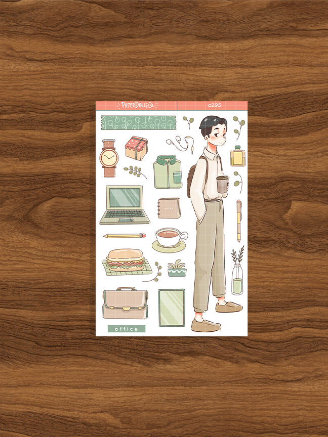 Office Guy | Crush Confessions | Collection Stickers | C295