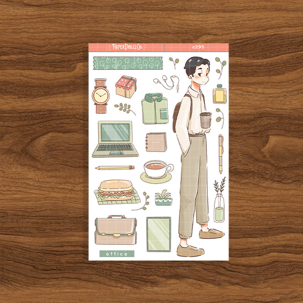 Office Guy | Crush Confessions | Collection Stickers | C295
