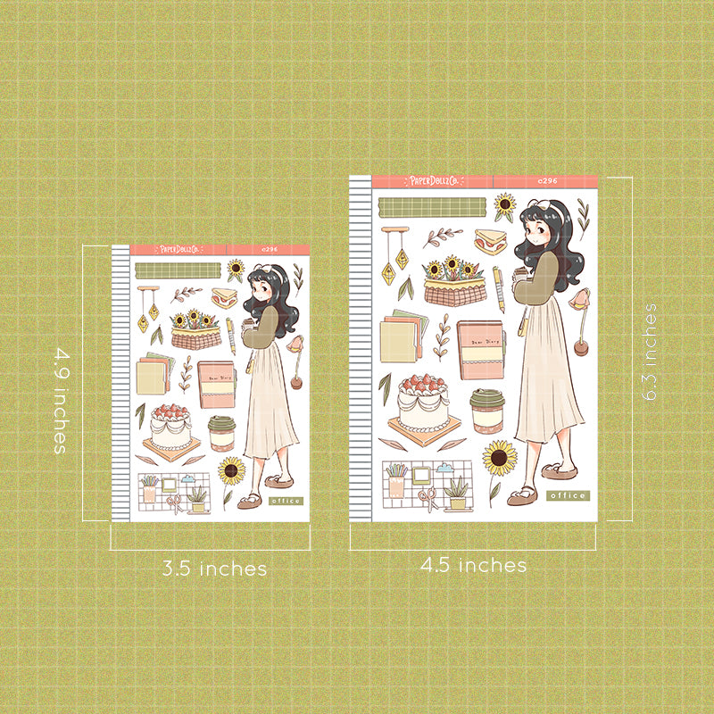 Office Girl | Story of Us | Collection Stickers | C296