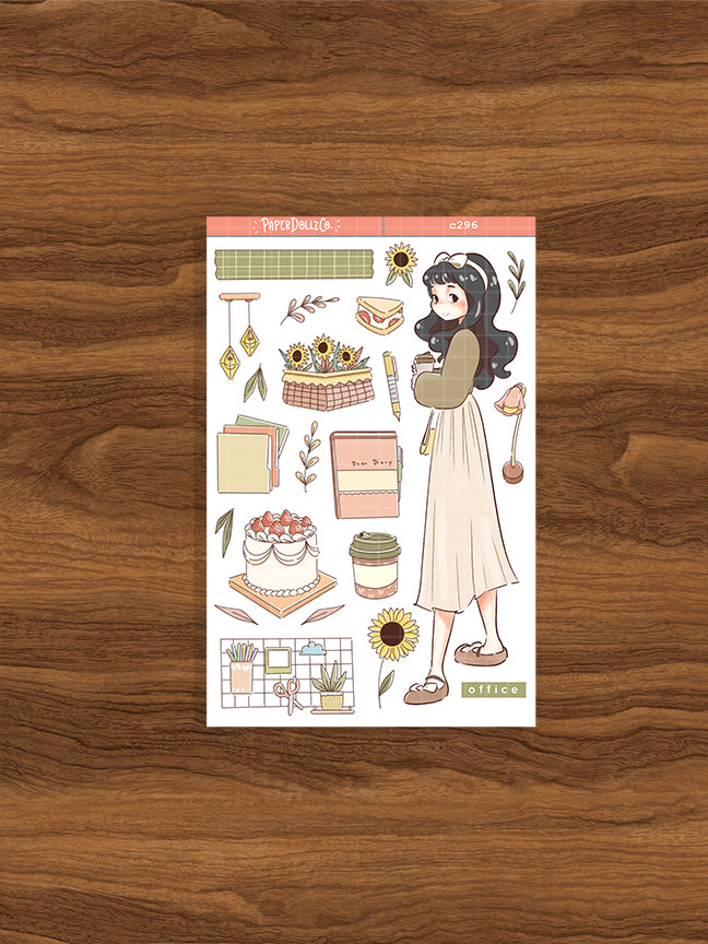 Office Girl | Story of Us | Collection Stickers | C296
