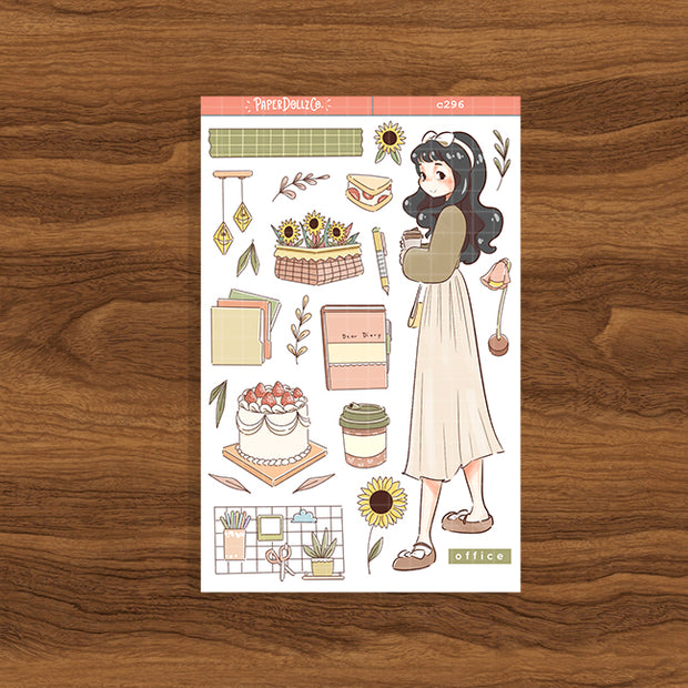 Office Girl | Story of Us | Collection Stickers | C296