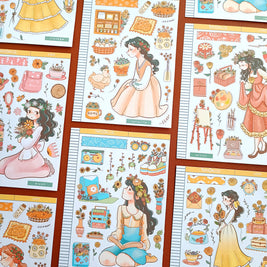 Retro | The Pretty Petal | Collection Stickers | C301