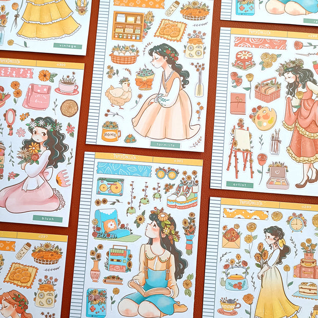 Artist | The Pretty Petal | Collection Stickers | C298