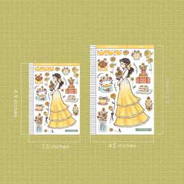 Vintage | The Pretty Petal | Collection Stickers | C299