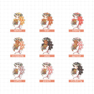 The Pretty Petal | PaperDollzCo | Sticker Book | CB044