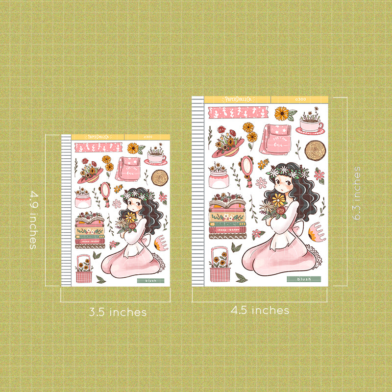 Blush | The Pretty Petal | Collection Stickers | C300