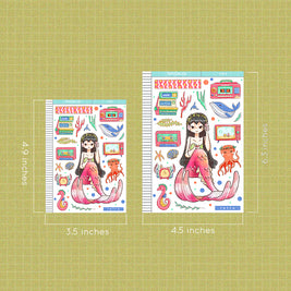 Retro | The Modern Mermaids | Collection Stickers | C302