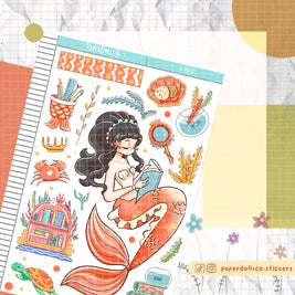 Bookish | The Modern Mermaids | Collection Stickers | C303