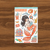 Bookish | The Modern Mermaids | Collection Stickers | C303