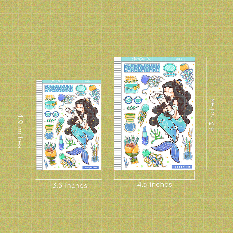 Zoophilist | The Modern Mermaids | Collection Stickers | C304