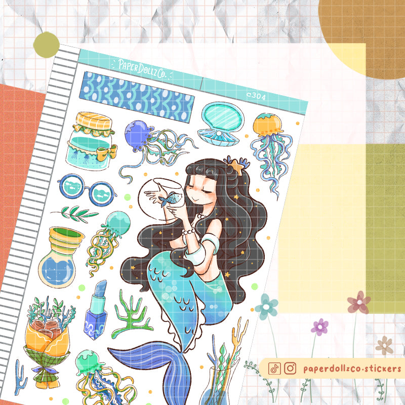 Zoophilist | The Modern Mermaids | Collection Stickers | C304