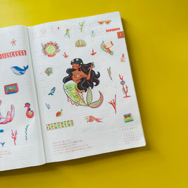 Stylish | The Modern Mermaids | Collection Stickers | C305