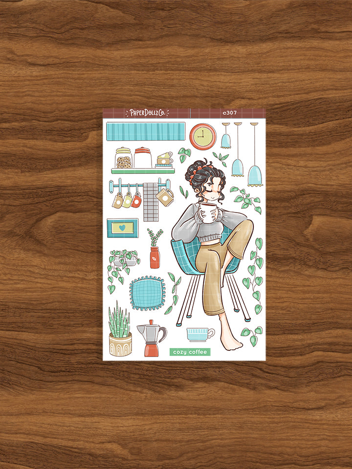 Cozy Coffee | Home Buddy | Collection Stickers | C307