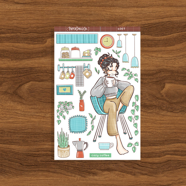 Cozy Coffee | Home Buddy | Collection Stickers | C307