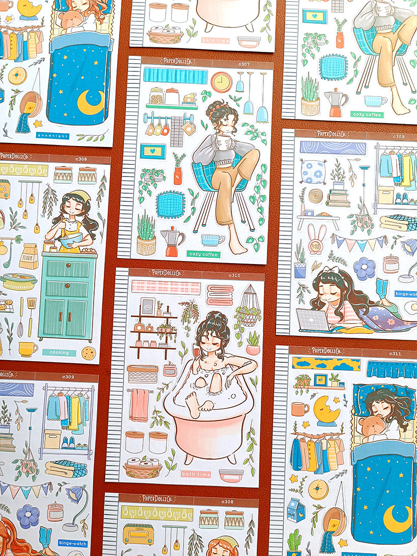 Bath Time | Home Buddy | Collection Stickers | C310