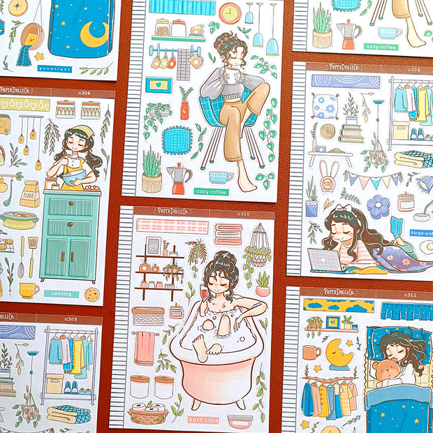 Bath Time | Home Buddy | Collection Stickers | C310