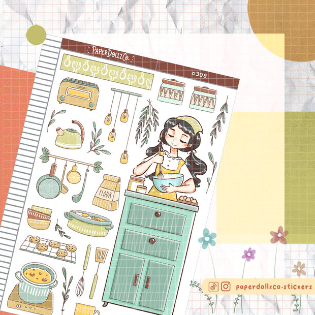 Cooking | Home Buddy | Collection Stickers | C308