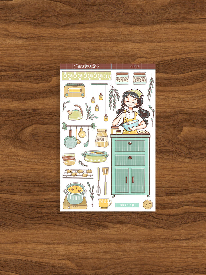 Cooking | Home Buddy | Collection Stickers | C308