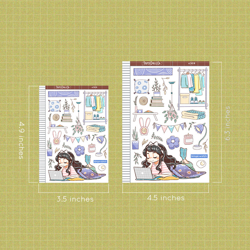 Binge-watch | Home Buddy | Collection Stickers | C309