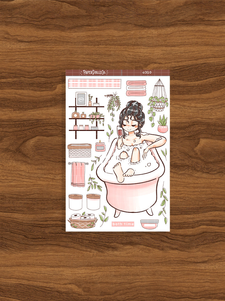 Bath Time | Home Buddy | Collection Stickers | C310