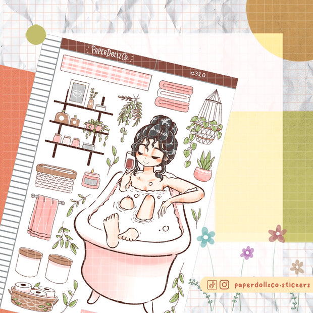 Bath Time | Home Buddy | Collection Stickers | C310