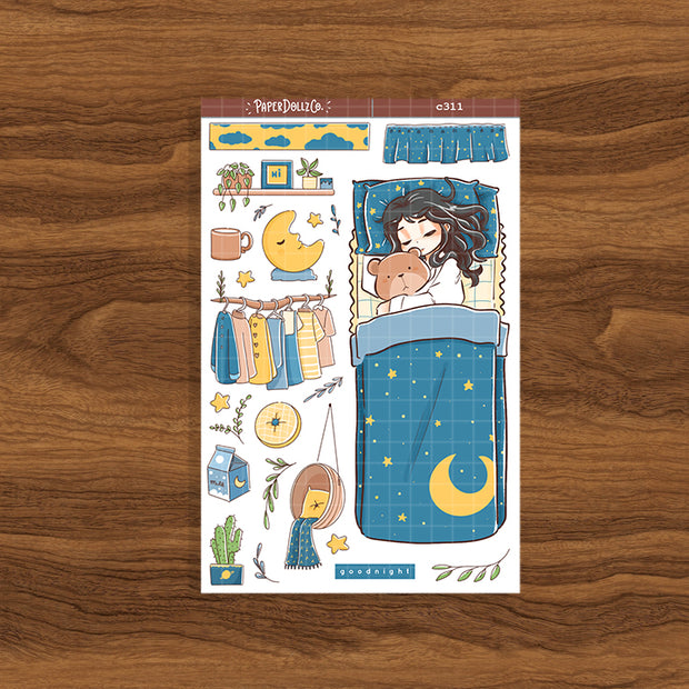 Goodnight | Home Buddy | Collection Stickers | C311