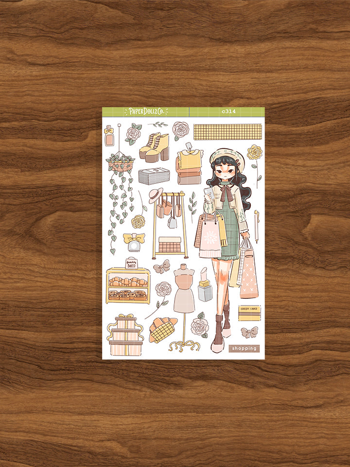Shopping | Love Yourself | Collection Stickers | C314