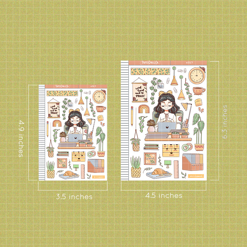 Diligent | Working Women | Collection Stickers | C317