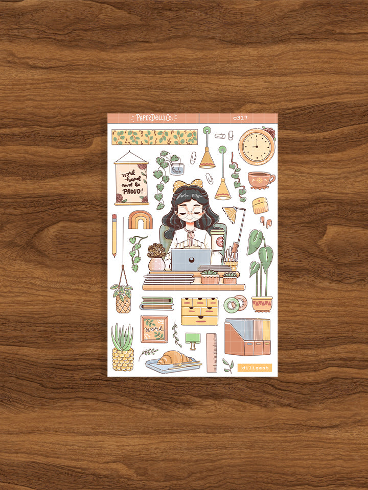 Diligent | Working Women | Collection Stickers | C317