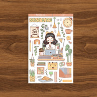 Diligent | Working Women | Collection Stickers | C317