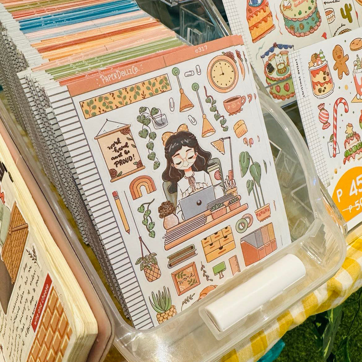Diligent | Working Women | Collection Stickers | C317