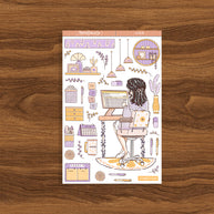 Committed | Working Women | Collection Stickers | C318