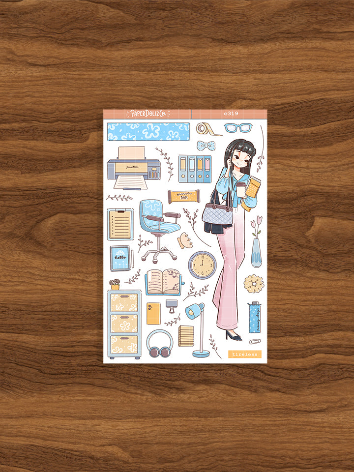 Tireless | Working Women | Collection Stickers | C319