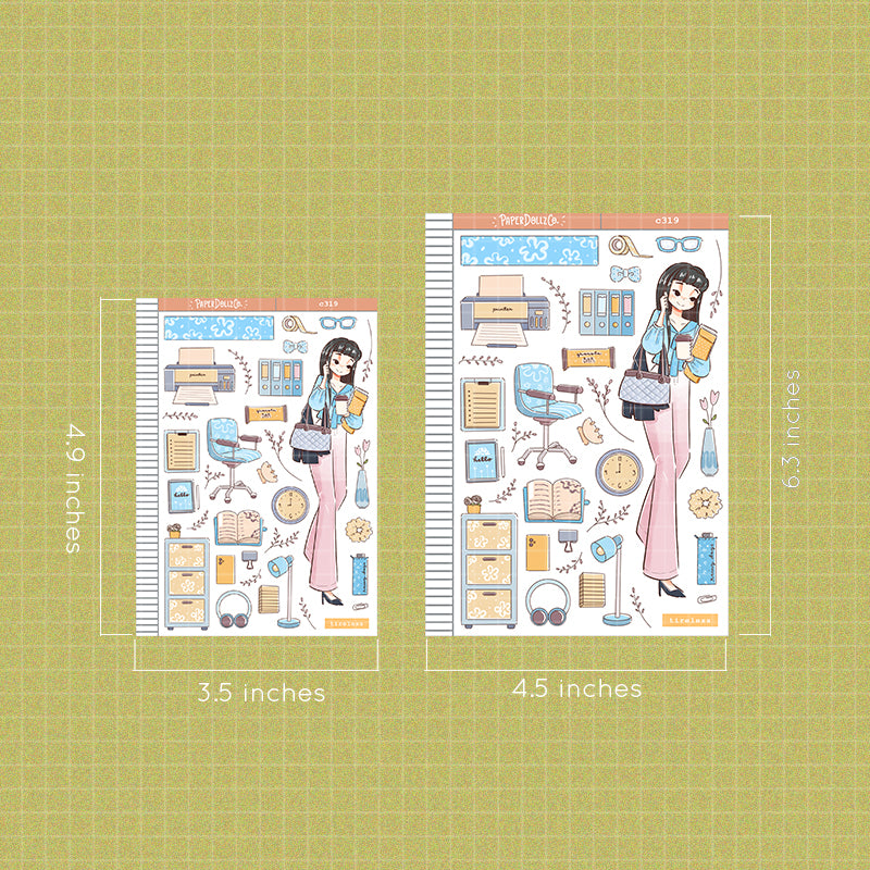 Tireless | Working Women | Collection Stickers | C319