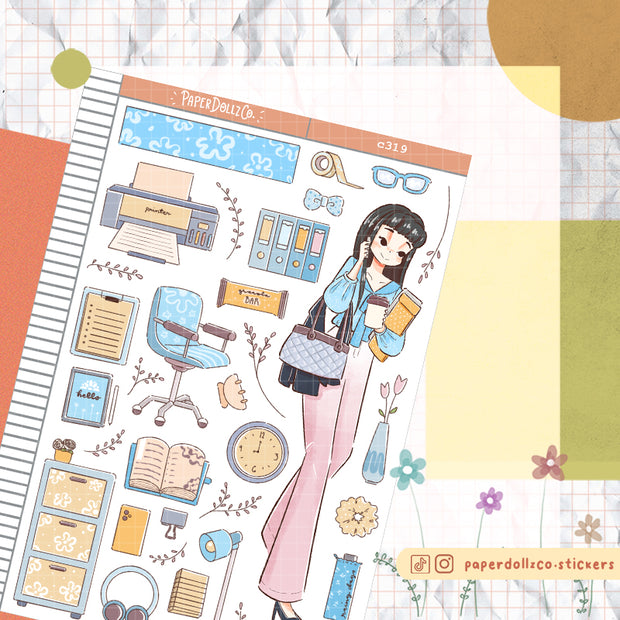 Tireless | Working Women | Collection Stickers | C319