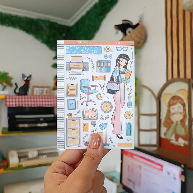 Tireless | Working Women | Collection Stickers | C319
