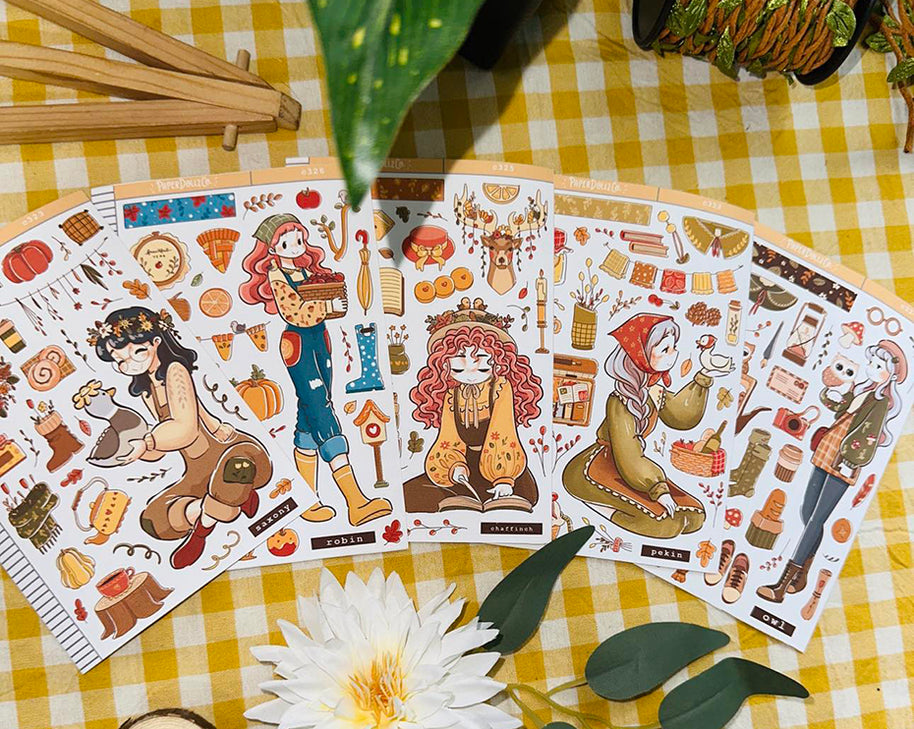Owl | Birds of Autumn | Collection Stickers | C324