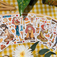 Owl | Birds of Autumn | Collection Stickers | C324