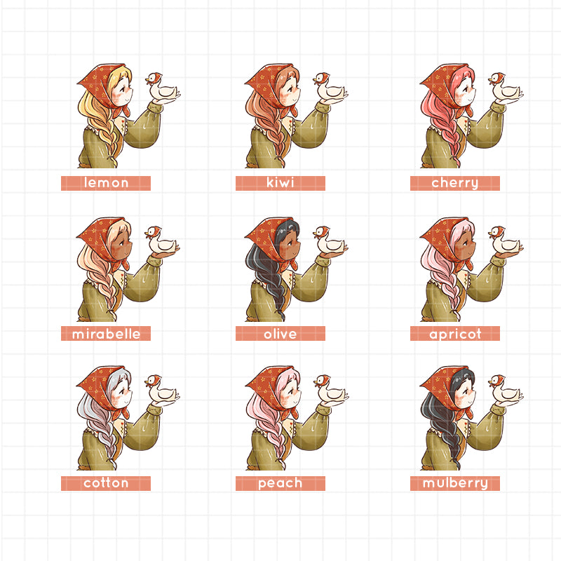 Birds of Autumn | PaperDollzCo | Sticker Book | CB049