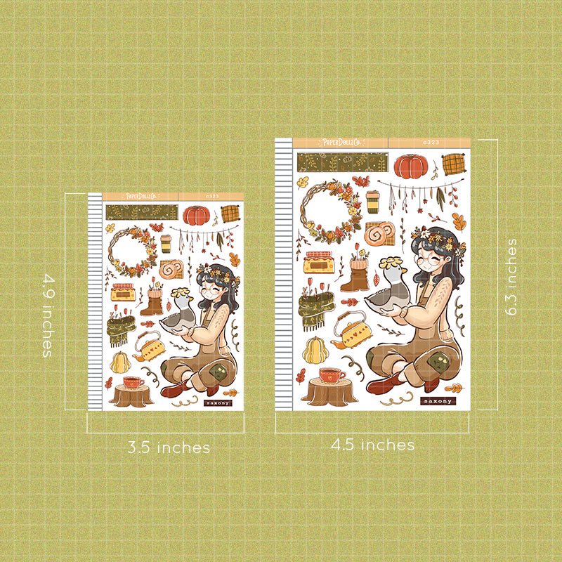 Saxony | Birds of Autumn | Collection Stickers | C323