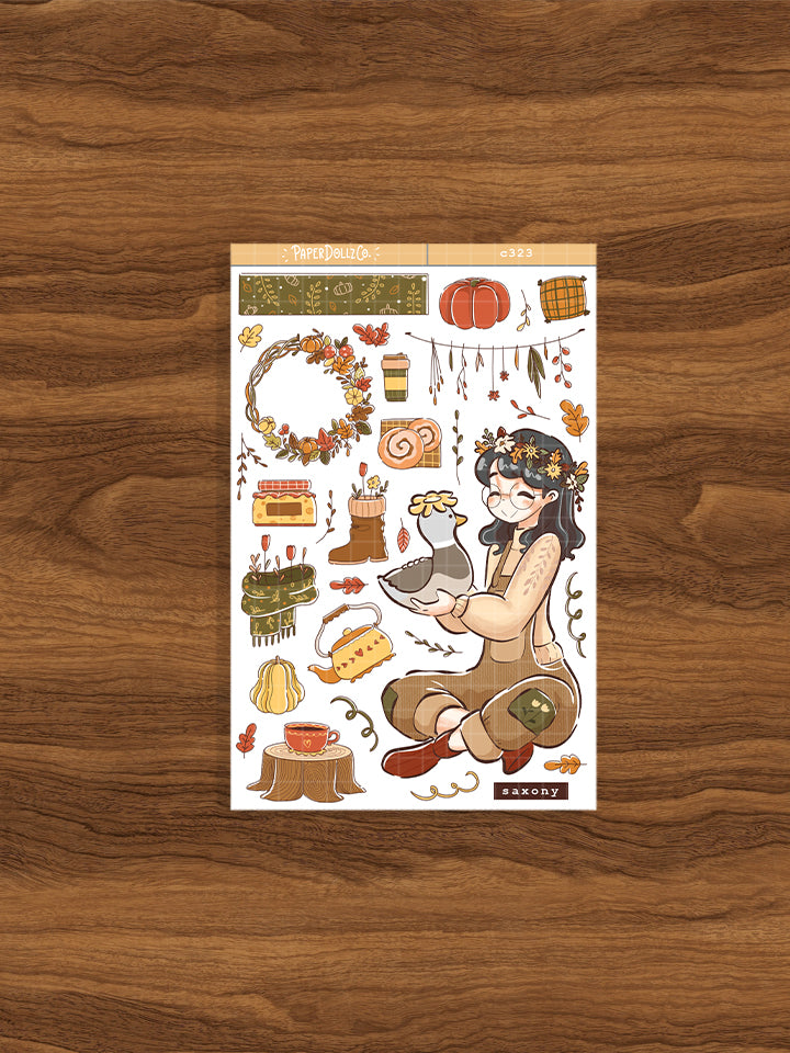 Saxony | Birds of Autumn | Collection Stickers | C323