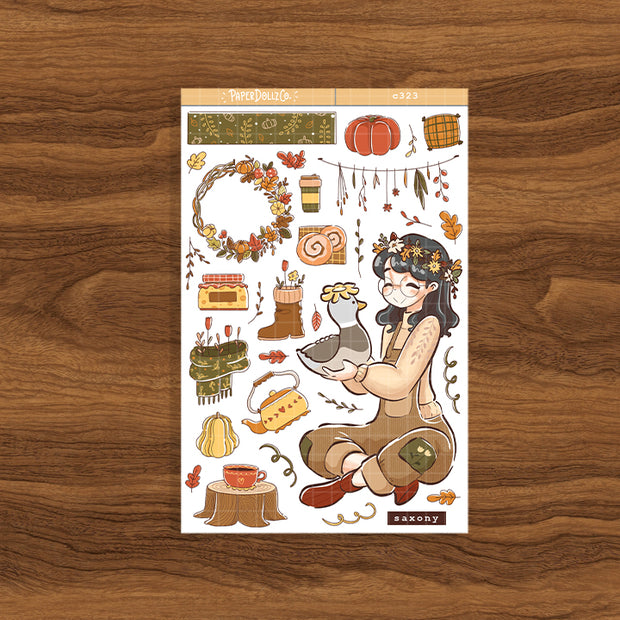 Saxony | Birds of Autumn | Collection Stickers | C323