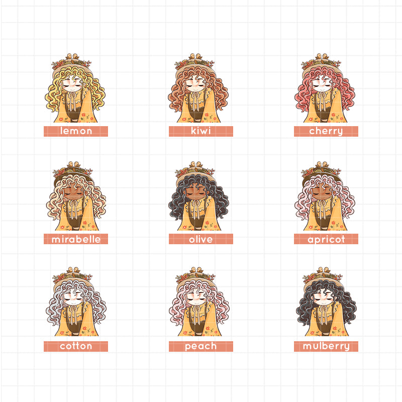 Birds of Autumn | PaperDollzCo | Sticker Book | CB049