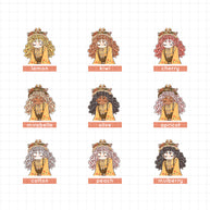 Birds of Autumn | PaperDollzCo | Sticker Book | CB049