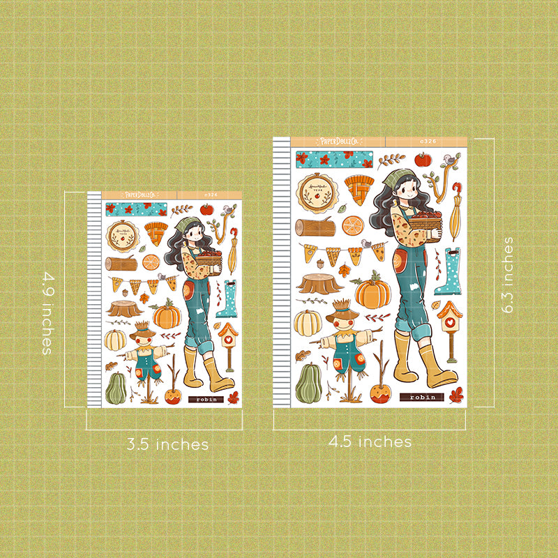 Robin | Birds of Autumn | Collection Stickers | C326