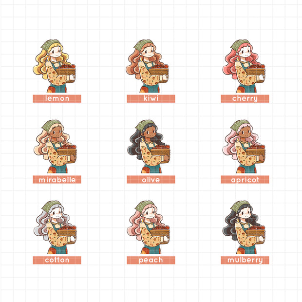 Robin | Birds of Autumn | Just Dolls Stickers | J379