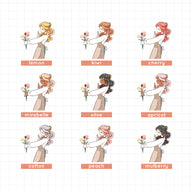 True Passion | PaperDollzCo | Sticker Book | CB050