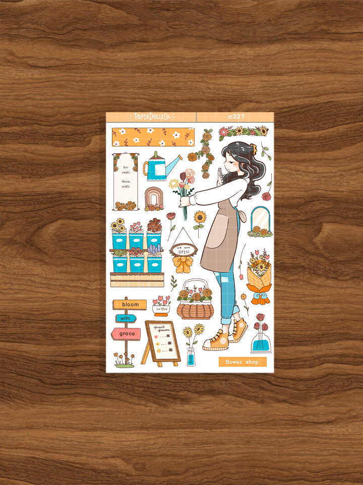 Flower Shop | True Passion | Collection Stickers | C327